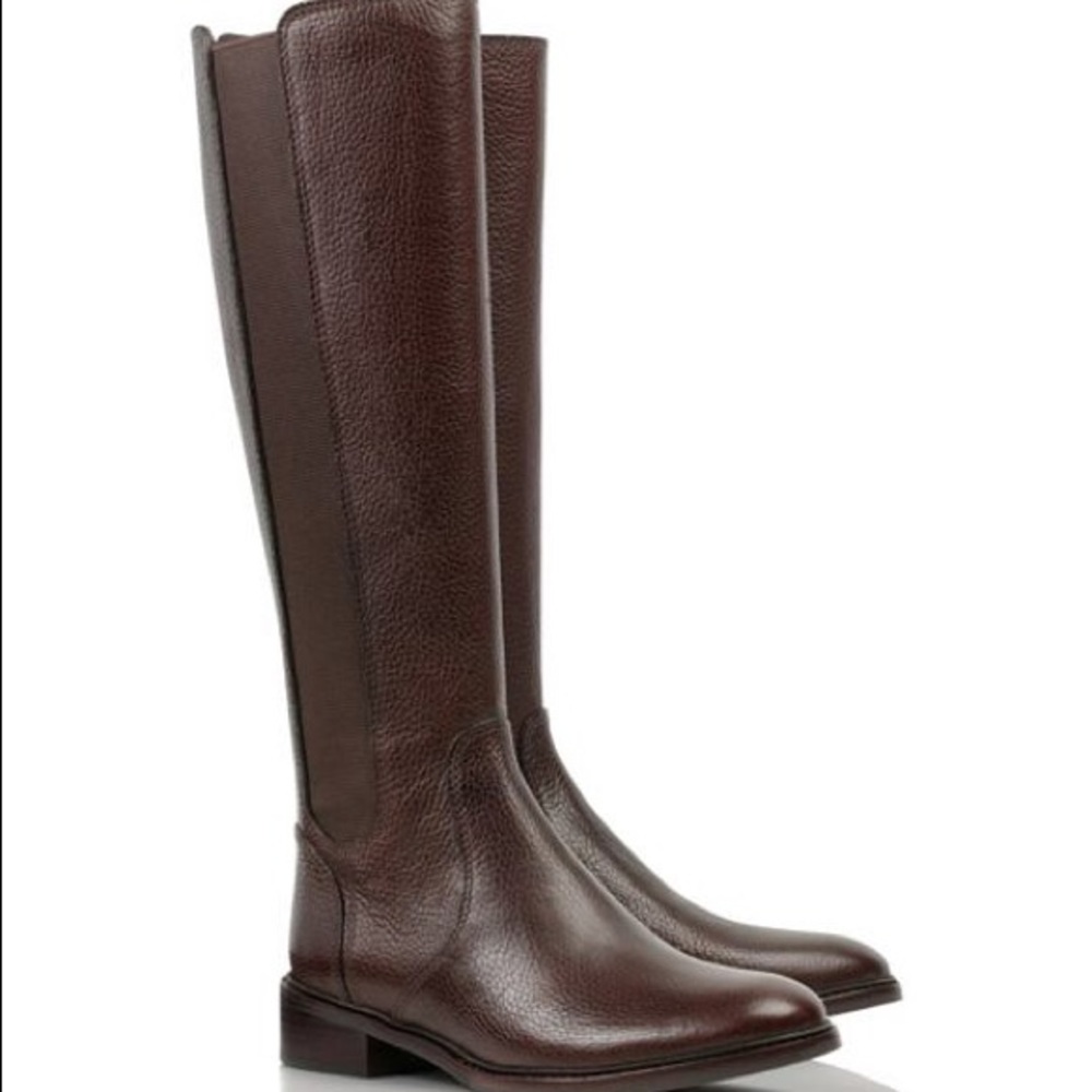 COPY - Tory Burch "Christy" Leather Riding Boots. NEW